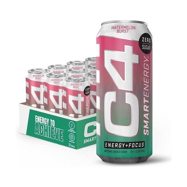 C4 SMART ENERGY CARBONATED RTD - Hypa Christchurch - CELLUCOR