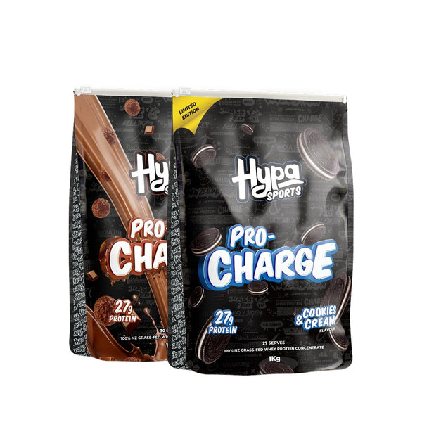 2 X 1Kg Hypa Sports Pro-Charge (60 Serves) - Hypa Christchurch - Hypa Christchurch