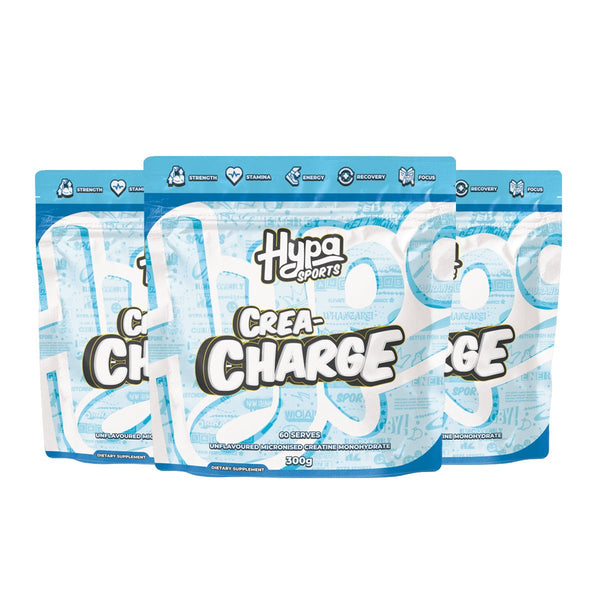 3 X Hypa Sports Crea - Charge 300G Buy 2 get 1 Free(180 SERVES TOTAL) - Hypa Christchurch - Hypa Sports