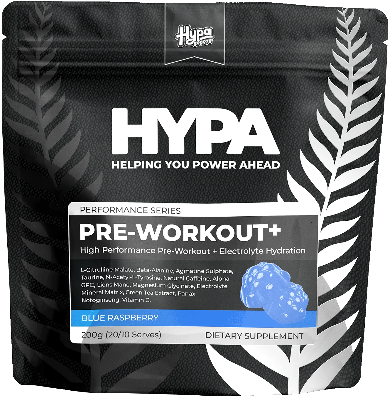 Hypa Pre-Workout+ High Stim Pre-Workout & Electrolyte Hydration