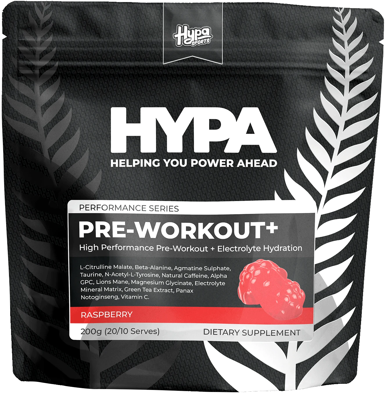 Hypa Pre-Workout+ High Stim Pre-Workout & Electrolyte Hydration