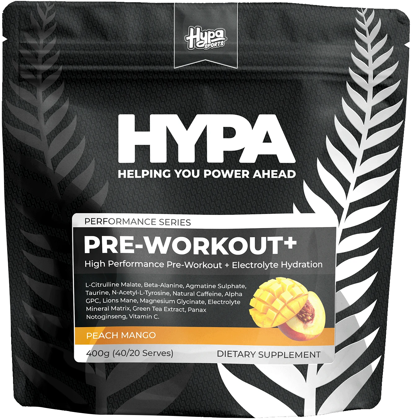 Hypa Pre-Workout+ High Stim Pre-Workout & Electrolyte Hydration