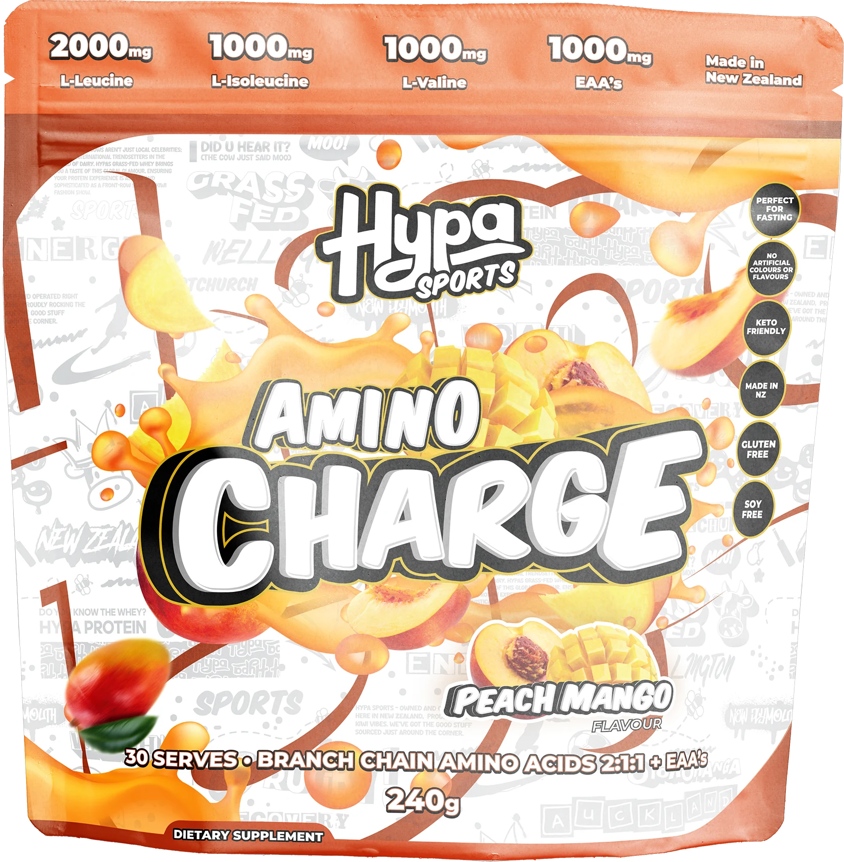 Hypa Amino Charge Branch Chain Amino's + EAA's