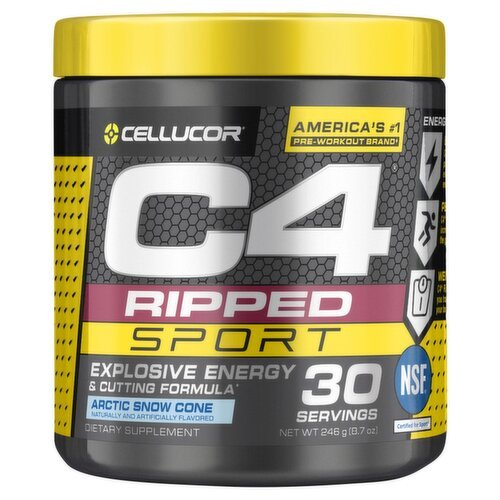 Cellucor C4 Ripped Sport 30 Serve - Hypa Christchurch - CELLUCOR