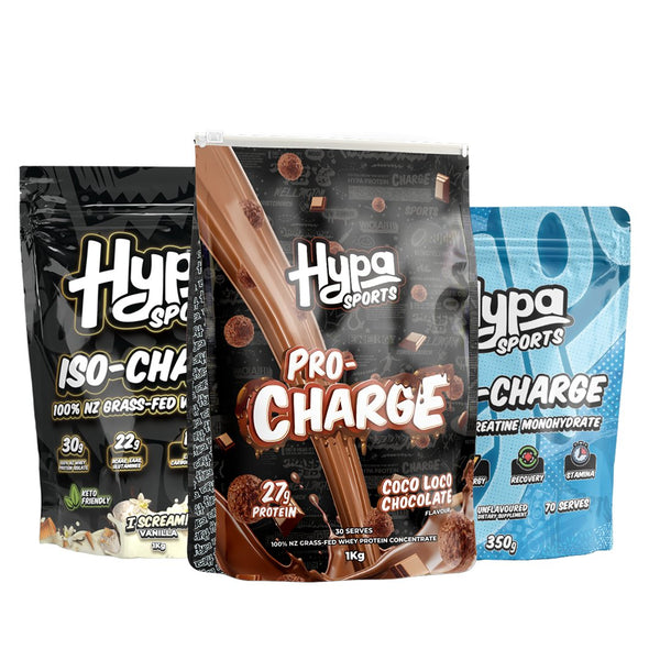 Hypa Iso - Charge + Hypa Pro - Charge + Hypa Crea - Charge - Hypa Christchurch - Hypa Christchurch