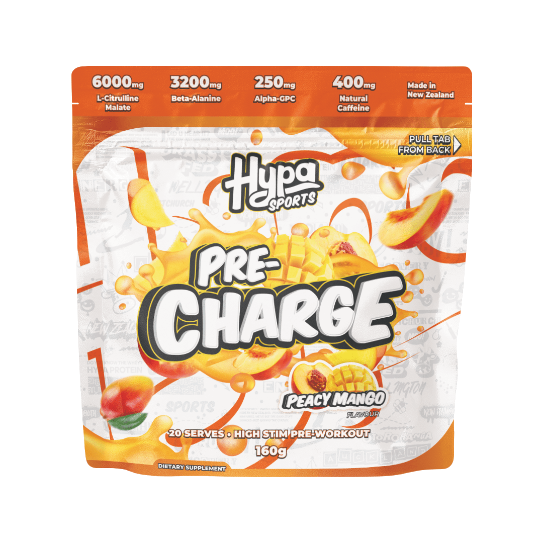 Hypa Sports Pre - Charge 20 Serve Pre Workout - Hypa Christchurch - Hypa Sports