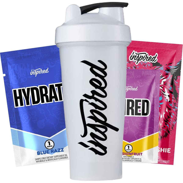 Inspired Shaker with Free Sample - Hypa Christchurch - Inspired Nutra