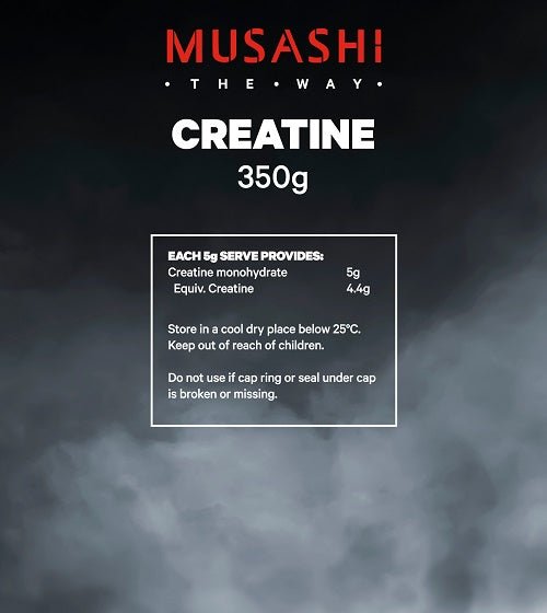 Musashi CREATINE 120 CAPSULES - Hypa Christchurch - Musashi