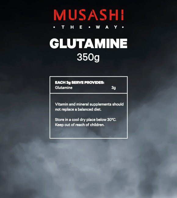 Musashi Glutamine 350G - Hypa Christchurch - Musashi