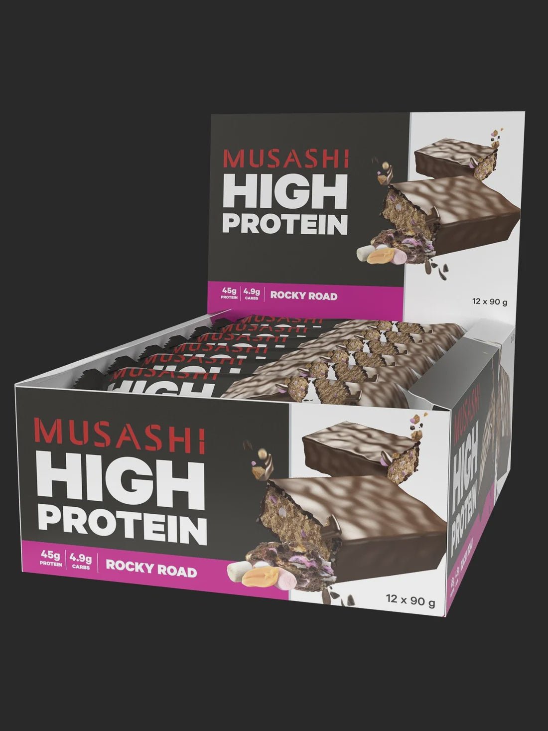 Musashi P45 High Protein Bar - Hypa Christchurch - Musashi