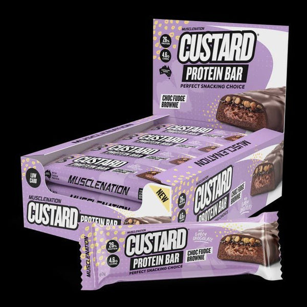 Musclenation Custard Protein Bar - Hypa Christchurch - Muscle Nation