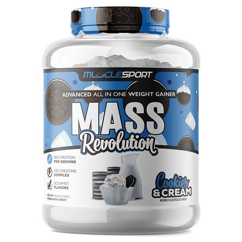 Musclesport Mass Revolution all in one weight gainer 6lb - Hypa Christchurch - Musclesport