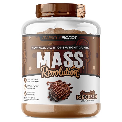 Musclesport Mass Revolution all in one weight gainer 6lb - Hypa Christchurch - Musclesport