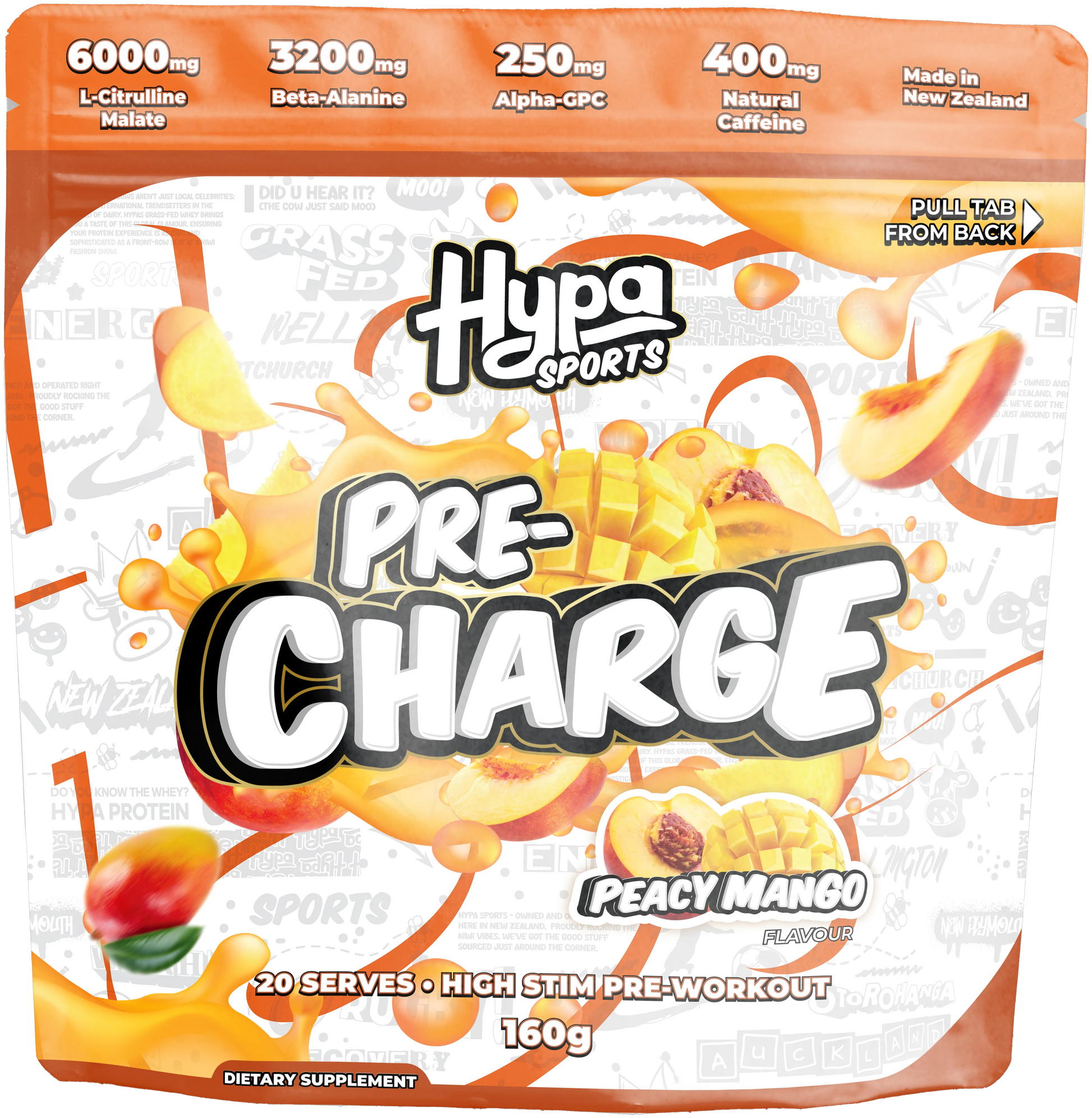 Hypa Pre-Charge High Stim Pre-Workout