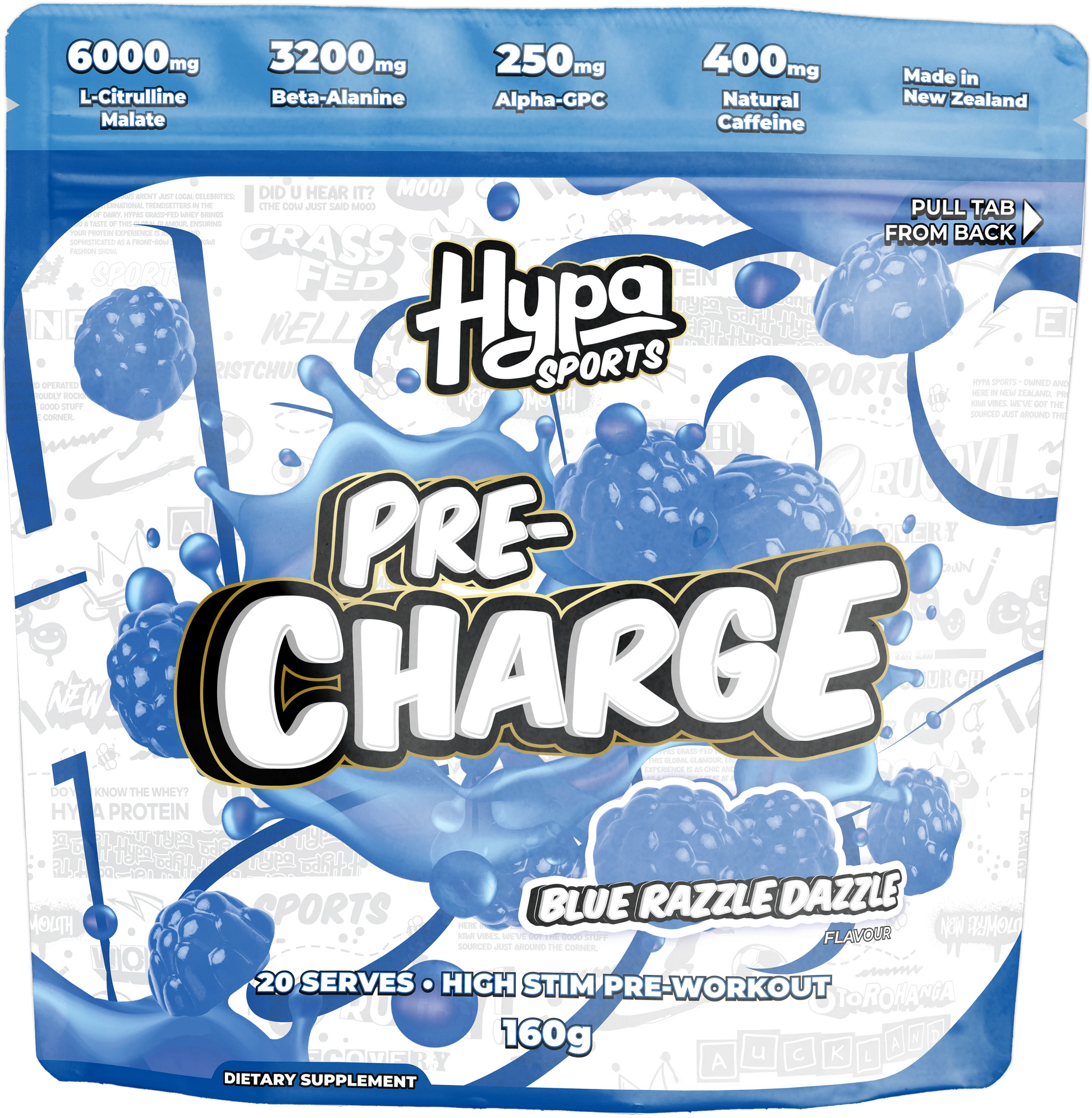 Hypa Pre-Charge High Stim Pre-Workout