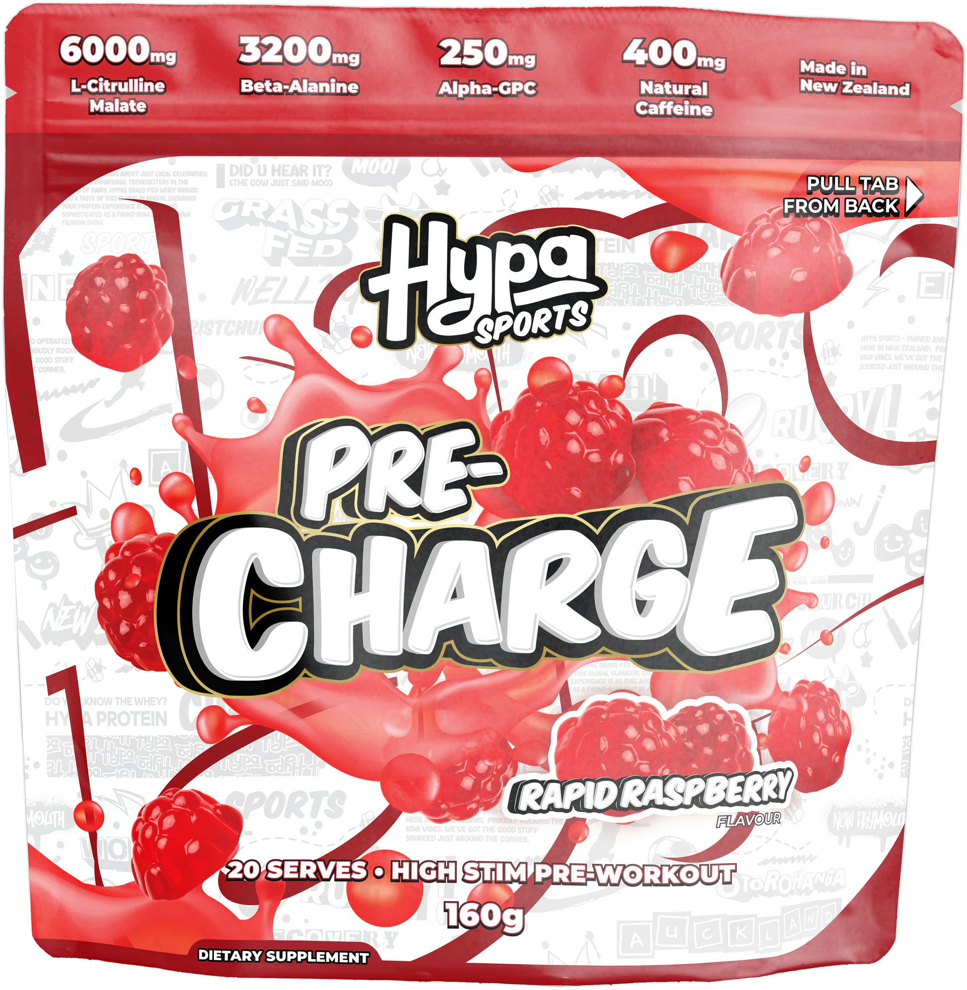 Hypa Pre-Charge High Stim Pre-Workout