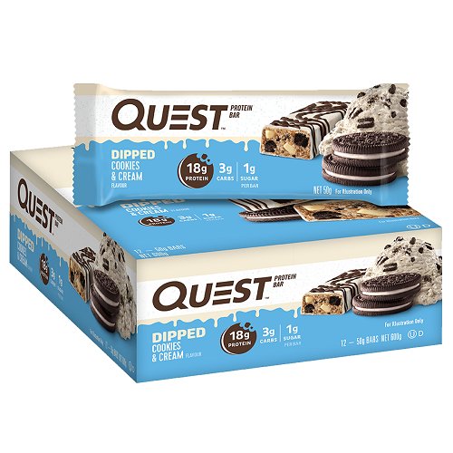 Quest Nutrition Dipped Protein Bars Individual Bar - Hypa Christchurch - quest