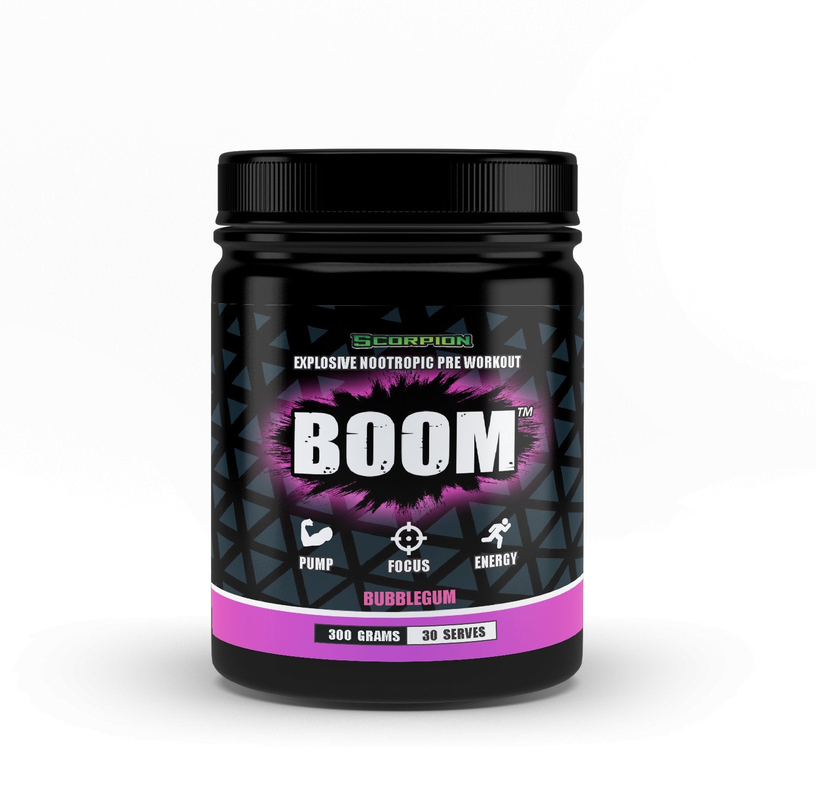 SCORPION BOOM PRE - WORKOUT 300G - Hypa Christchurch - Scorpion Supplements