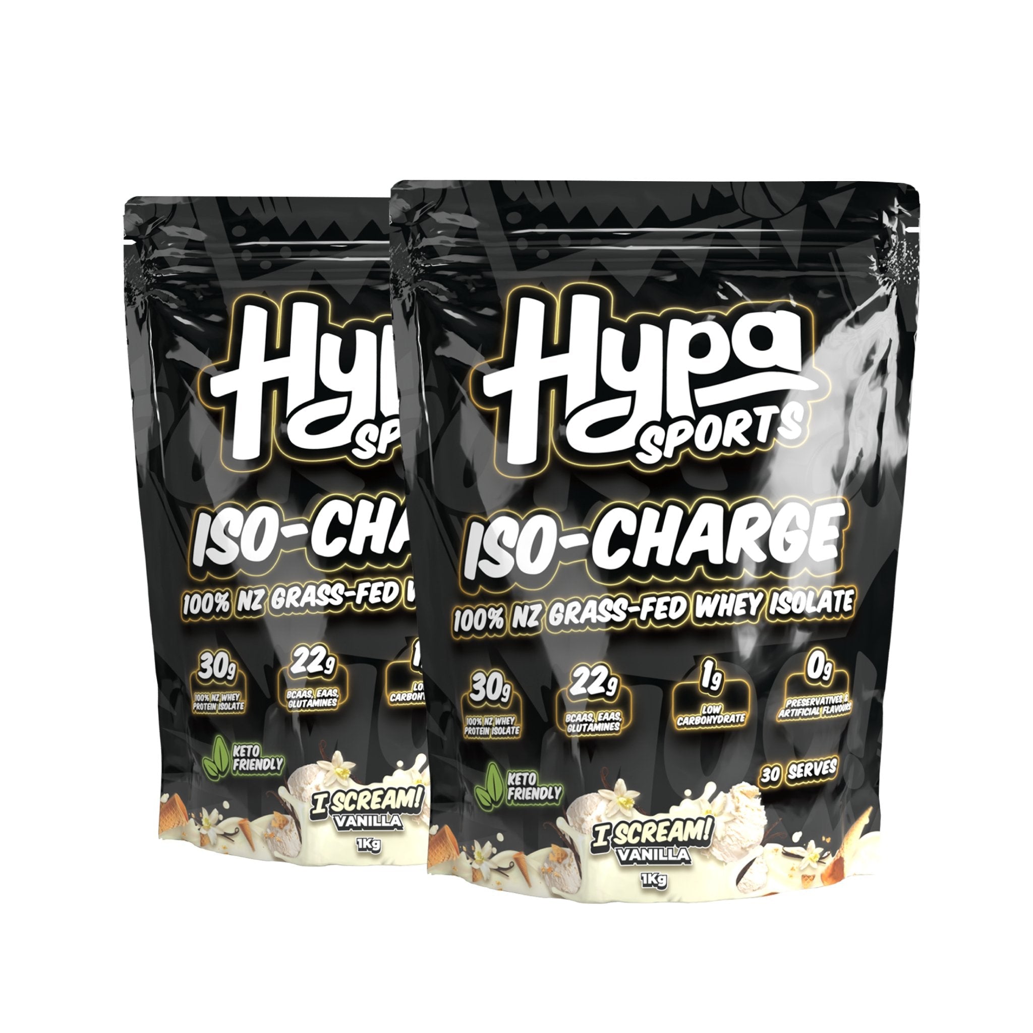 2 x Hypa Sports Iso-Charge - Hypa Christchurch - Hypa Sports