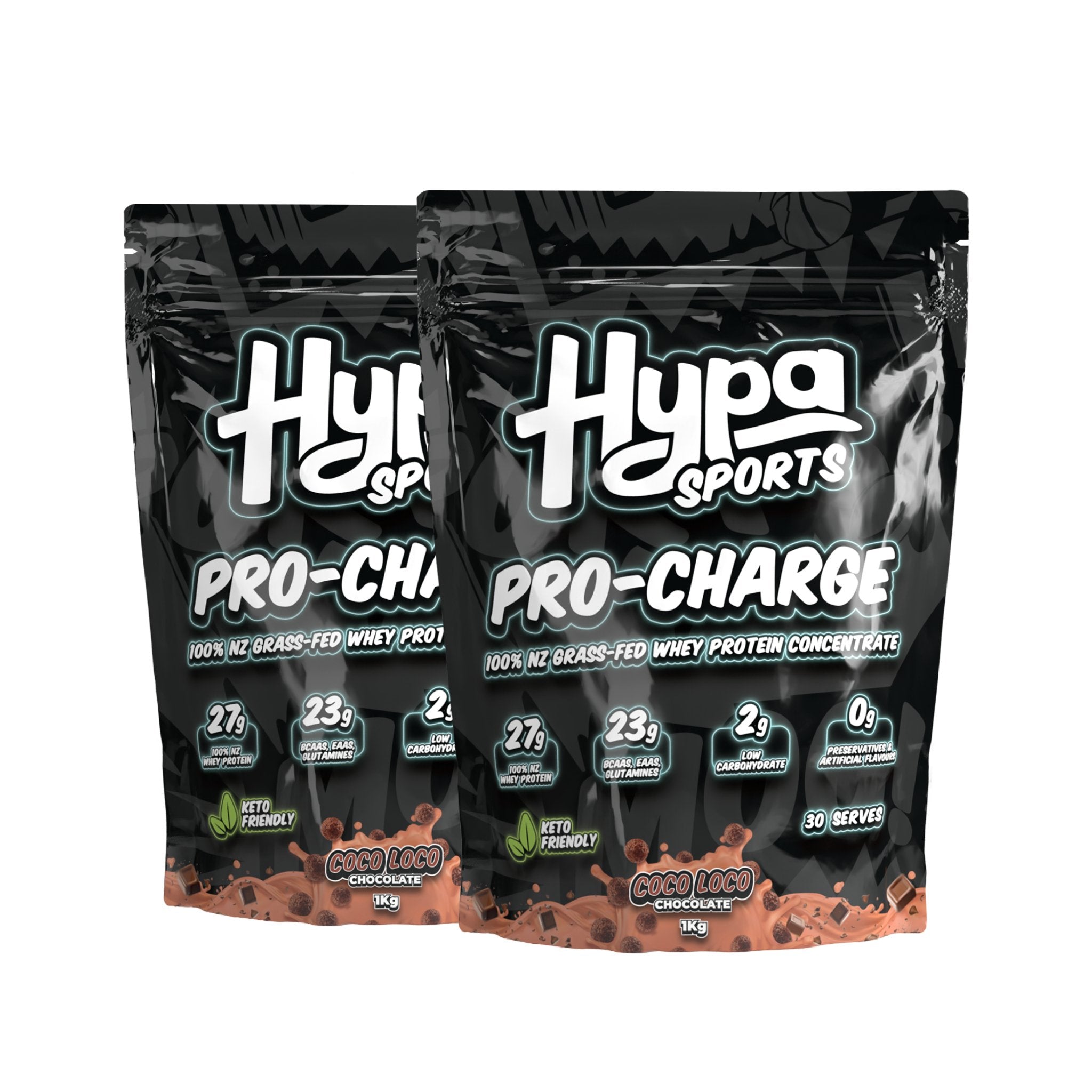 2 x Hypa Sports Pro-Charge - Hypa Christchurch - Hypa Sports