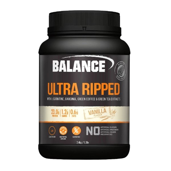 Balance Naturals Ultra Ripped Protein 2.4kg - Hypa Christchurch - Balance