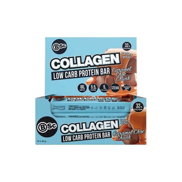 BSC Collagen Low Carb Bar Single - Hypa Christchurch - BSC