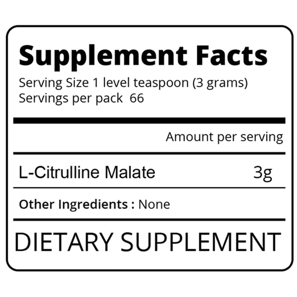 EatMe CITRULLINE MALATE 200G - Hypa Christchurch - Eat Me Supplements