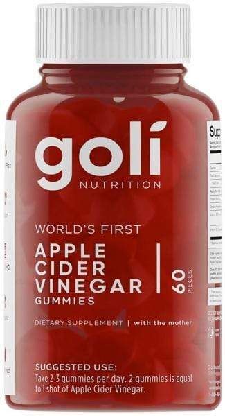 Goli Apple Cider Vinegar Gummies 60 Serve - Hypa Christchurch - Goli