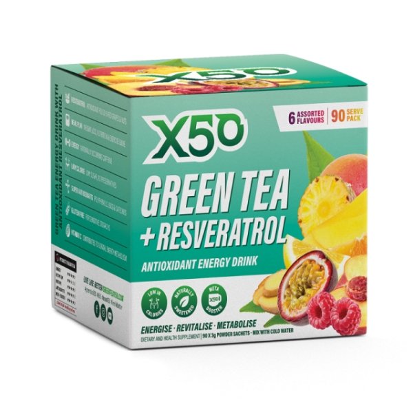 Green Tea x50 90 serve - Hypa Christchurch - X50