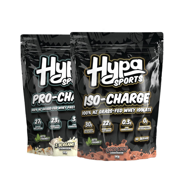 Hypa Sports Iso-Charge + Pro Charge - Hypa Christchurch - Hypa Sports