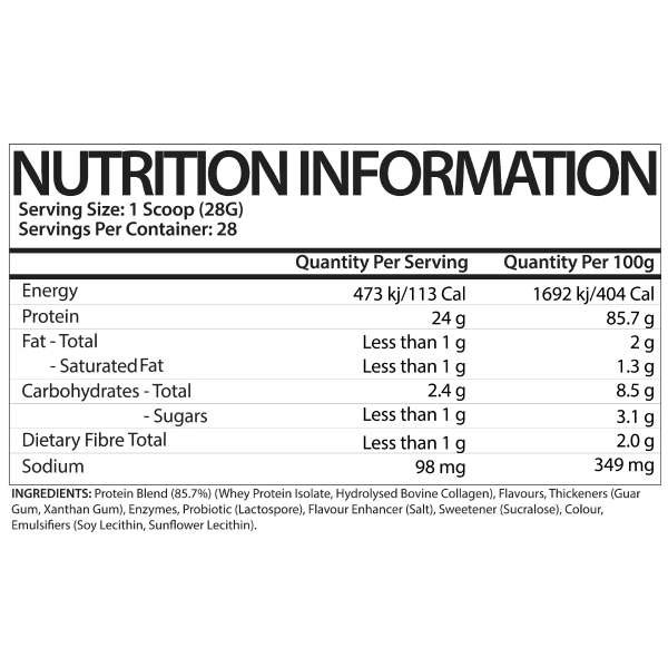 Inspired Whey Protein + Collagen Peptides - Hypa Christchurch - Inspired