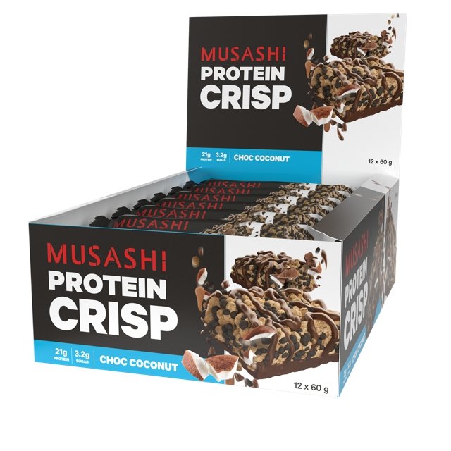 Musashi Protein Crisp Bar - Hypa Christchurch - Musashi