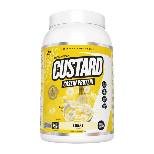 Muscle Nation Custard Casein Protein - Hypa Christchurch - Muscle Nation
