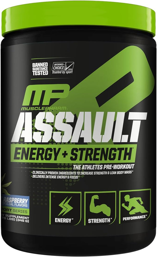 Musclepharm Assault Sport Pre-Workout 30 Serve - Hypa Christchurch - Musclepharm