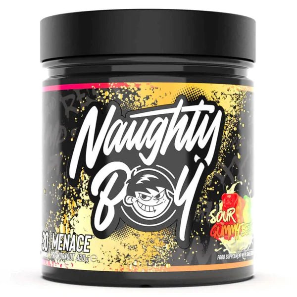 Naughty Boy Menace Pre Workout (Slightly Hard Discounted) - Hypa Christchurch - Naughty Boy