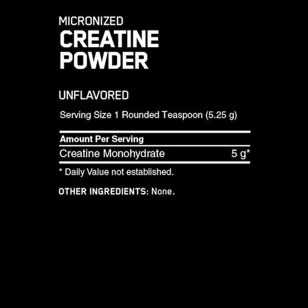 Optimum Nutrition Creatine Powder 300g - Hypa Christchurch - Optimum Nutrition