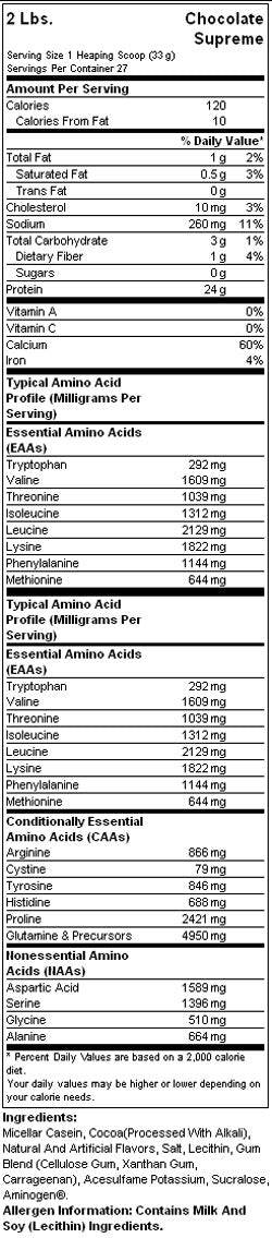 Optimum Nutrition Gold Standard Casein 4lb - Hypa Christchurch - Optimum Nutrition