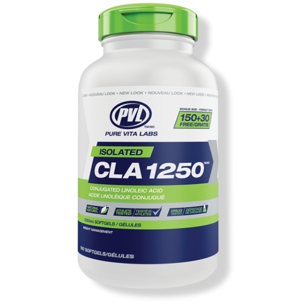 PVL Isolated CLA 1250 180 Caps - Hypa Christchurch - PVL