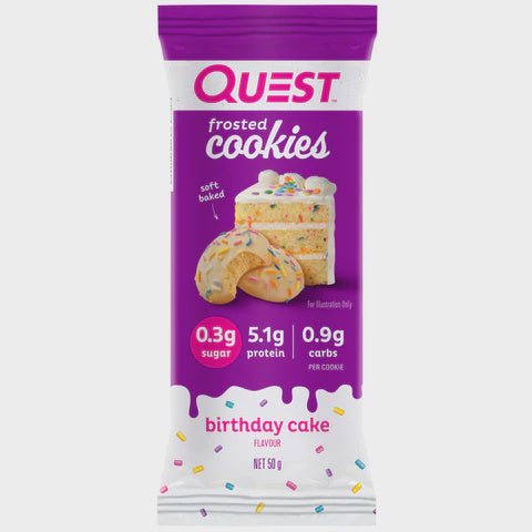 Quest Nutrition Frosted Cookies (Single) - Hypa Christchurch - quest