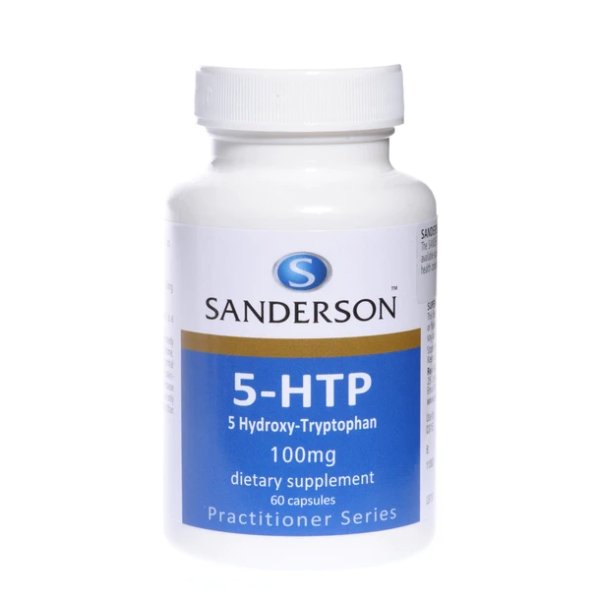 Sanderson 5-HTP 100mg 60s - Hypa Christchurch - Sanderson